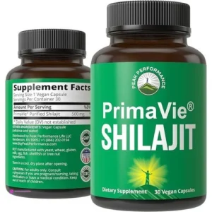 Primavie Shilajit Capsules Clip Coupo…
