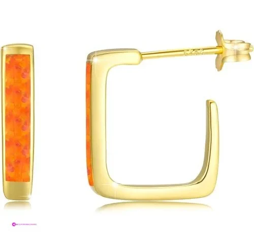 Tughra Orange Earrings Clip Coupon