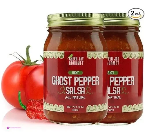 Now Green Jay Salsa Jars Clip