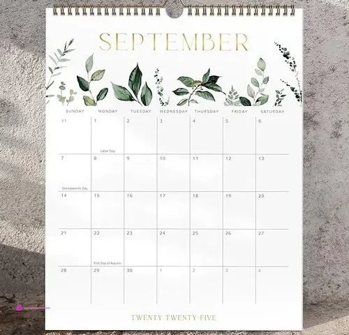Aesthetic Wall Calendars Clip Coupon