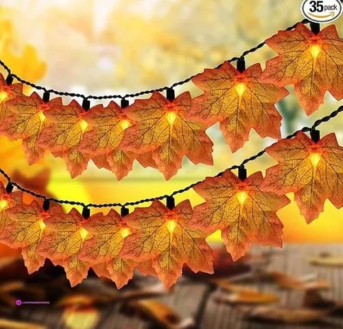 Maple Leaf String Lights Code 6gw34cm…