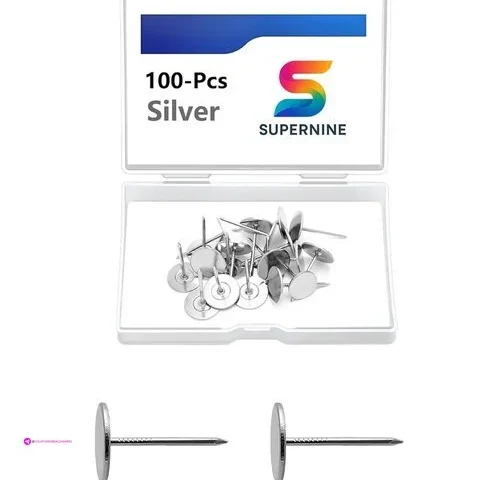 Silver Thumb Tacks Clip Coupon