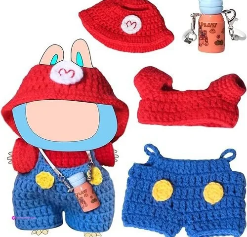 4-piece Doll Outfit Set For Labubu