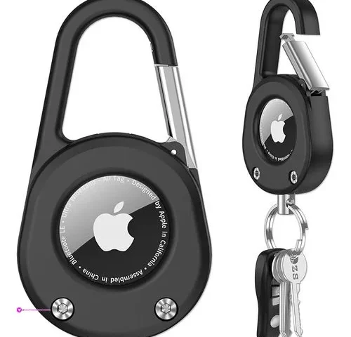 Scallop Air Tag Keychains Clip Coupon