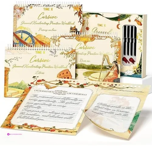 Reg Time Cursive Workbooks Code 9w529…