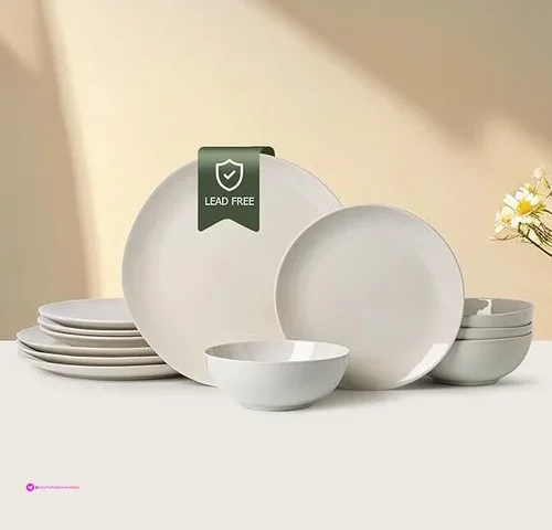 Cream White Ceramic Dinnerware Code 4…