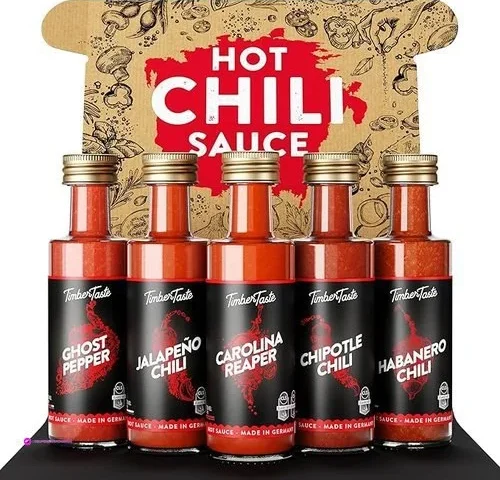 Now Timber Taste Hot Sauces Clip