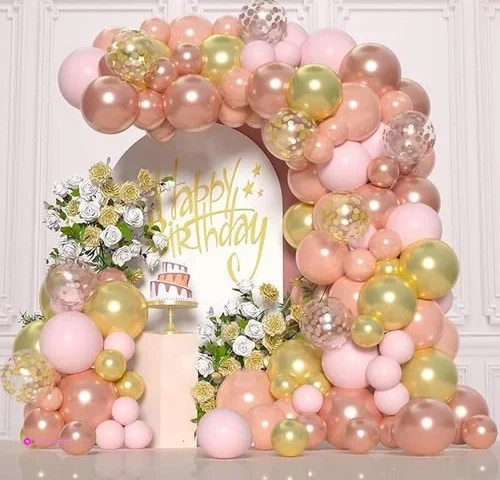 Pink Balloon Garlands Code Qzynz4as