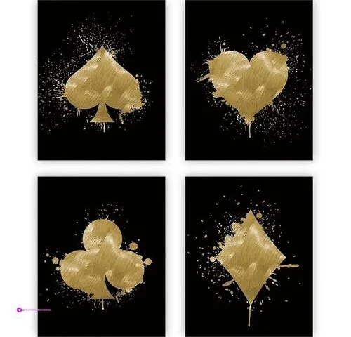 Niiorty Poker Art Prints Clip Coupon