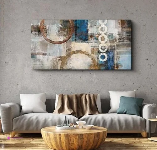 Yiijeah Geometric Wall Arts Clip Coup…