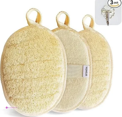 For Pack Natural Loofah Sponges Use