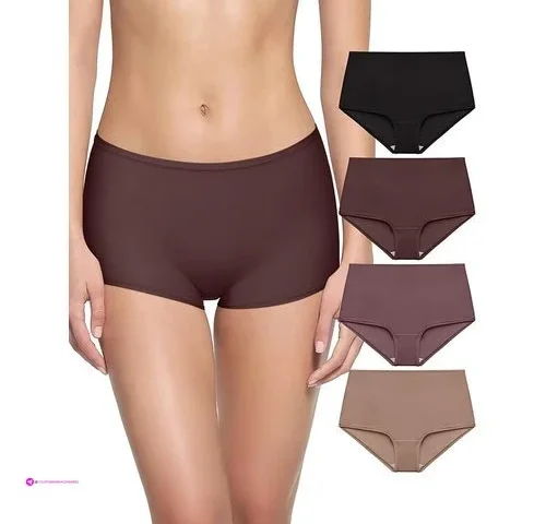 For Pack Women High Waisted Underwear