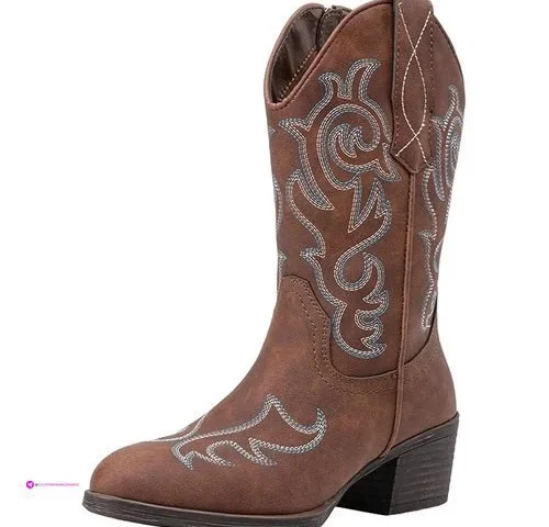 Reg Vepose Women Cowboy Mid Calf