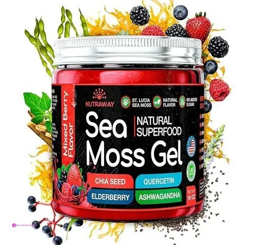 Nutraway Labs Sea Moss Gels Clip