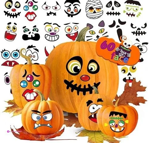 Halloween Pumpkin Stickers Promo Code…