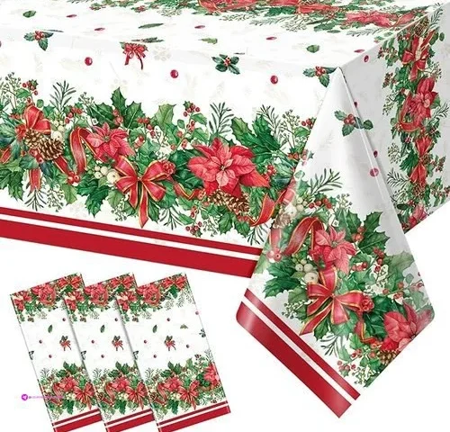 Mashan Christmas Tablecloths Clip Cou…