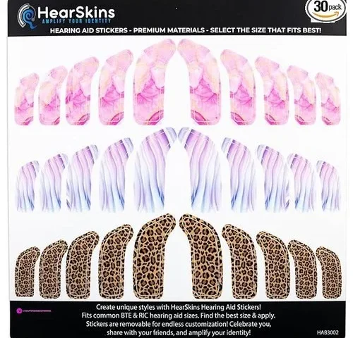 Hearskins Hearing Aid Stickers Code S…