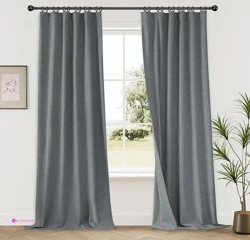 Kangbang Blackout Curtains Clip Coupo…