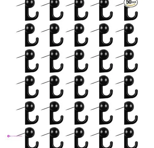 Black Push Pin Hooks Code Lwnbya3e