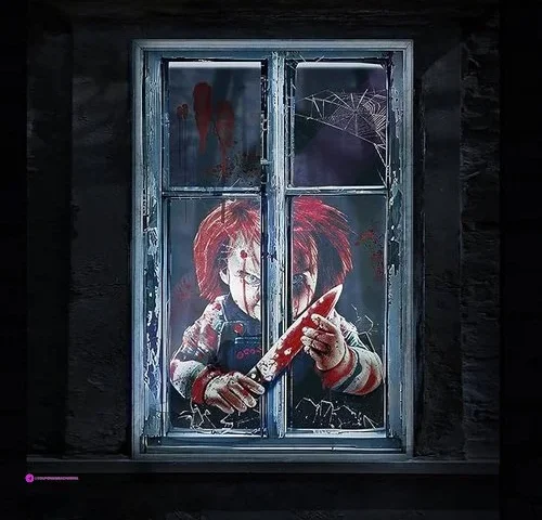 Halloween Window Decorations Clip Cou…