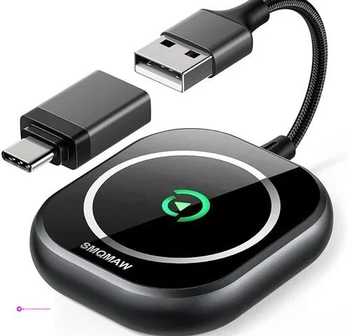 Smqmaw Wireless Carplay Adapters Clip…