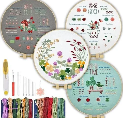 Embroidery Kit For Beginners Clip Cou…