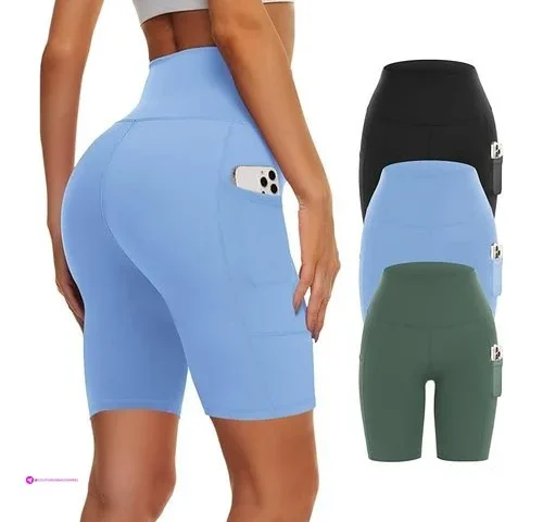 Reg Pack Biker Yoga Shorts With