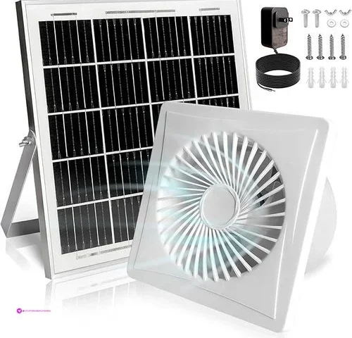 Solar Exhaust Fans White Code 6spdmmc…