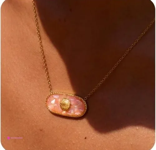 Gioxrno Seashell Necklaces Clip Coupo…