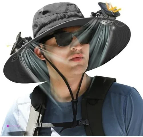 Solar Fan Hats Clip Coupon