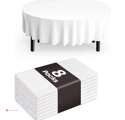 Reg Disposable White Table Cloths Cod…