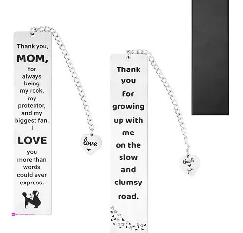 2pcs Mom Bookmarks Code Eoajokjz