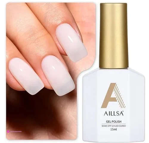 Alisa Milky White Gels Lightning Deal