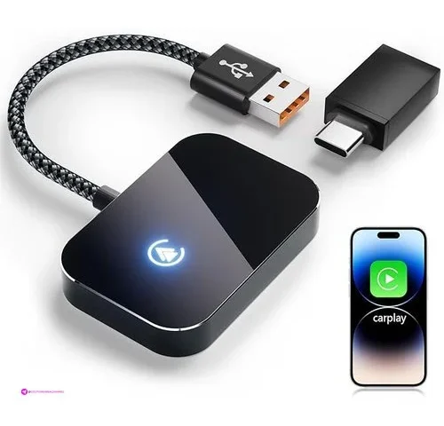 Wireless Carplay Adapter For Iphone 2025 Upgraded Convert Wired To