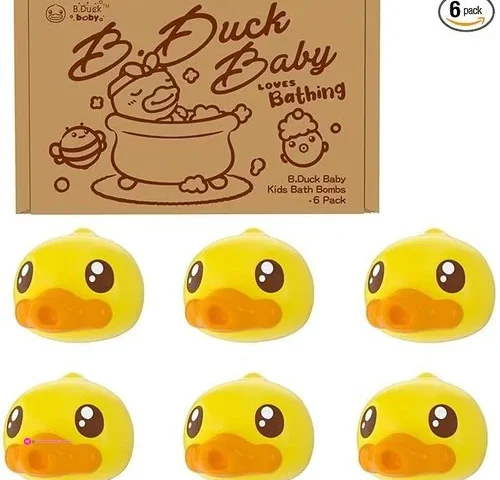 Purity Babe Bath Bombs For Kids Gift Set 6 Pack