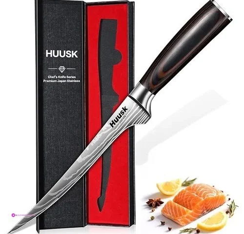 Huusk Filet Knife For Fish – 7 Inch Fish Fillet
