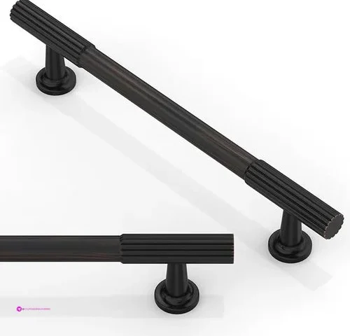 Asimerdeco 10 Pack Oil Rubbed Bronze Cabinet Pulls 5 Inch