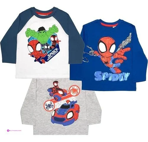 Marvel Spidey And His Amazing Friends Spider-man Long Sleeve Tees