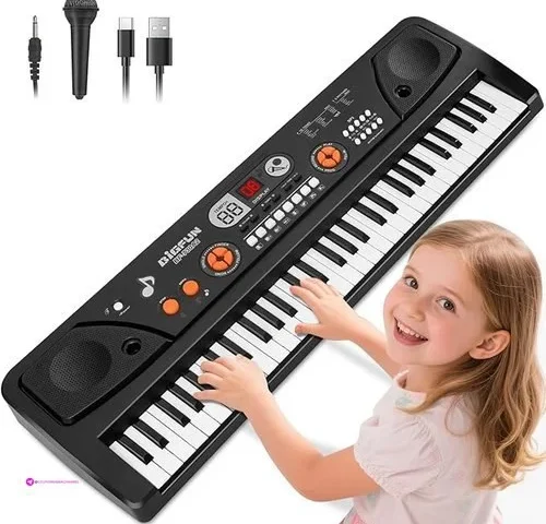 61 Key Upgrade Piano Keyboard For Kids Beginners Electronic Keyboards