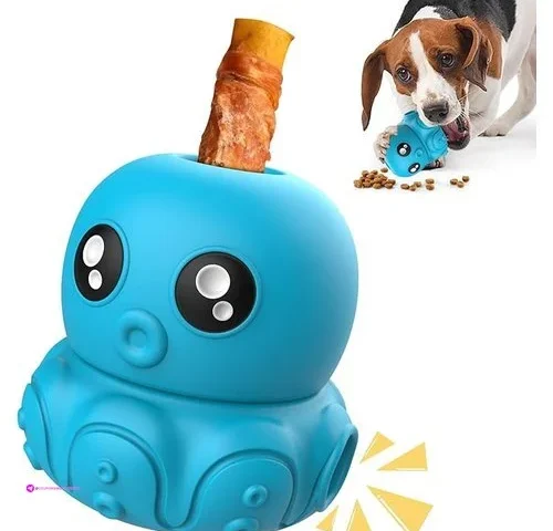 Cosowo Octopus Chew Toy For Dogs Safe Durable Silicone Interactive