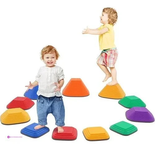 11pcs Stepping Stones For Kids Durable Non-slip Balance Stones For