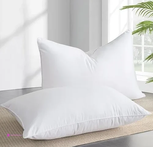 Aboutabed Goose Feather Down Pillows King Size Set Of 2