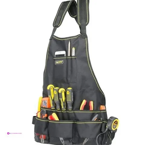 Work Apron With Tool Pockets Fasite Waterproof Adjustable Professional Gardening
