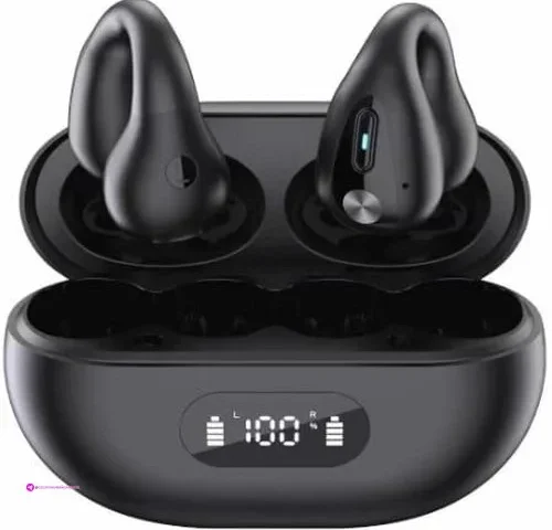 Revgozu Wireless Bone Conduction Headphones Open-ear Design Bluetooth 5 0