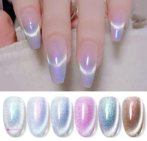 Born Pretty Cat Magnetic Gel Nail Polish Set Auroras 9d