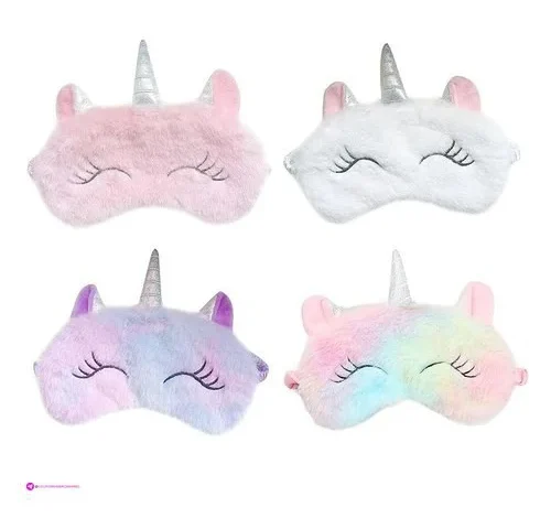 4 Pack Unicorn Sleep Mask Cute Animal Sleep Mask Soft