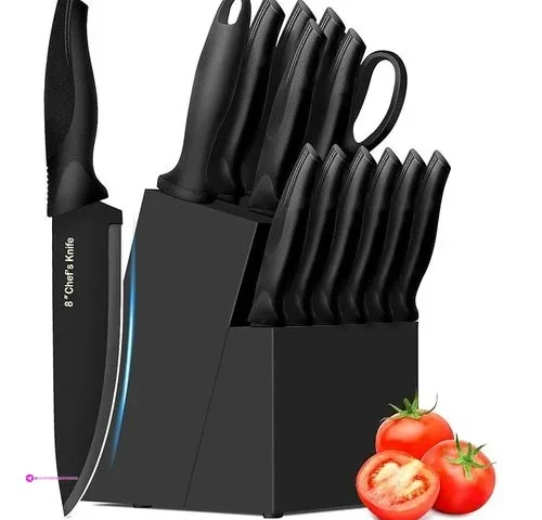 Xanapon Knife Set 14 Pieces Kitchen Knife Set High Carbon