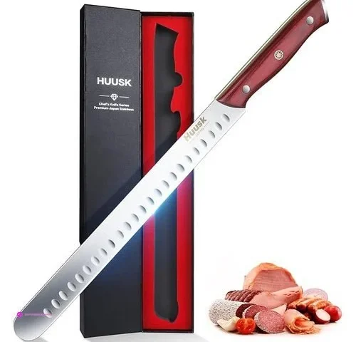 Huusk Brisket Knife 11 Inch Carving Slicing Knives For Meat