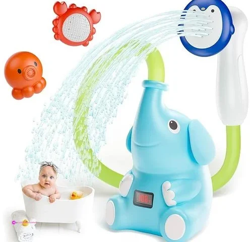 Hemrly Baby Bath Toys Led Water Temperature Display Bath Toys