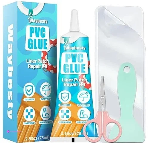 Air Mattress Repair Patch Kit 75ml Waterproof Vinyl Repair Patch